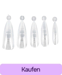Obere Formen für Nagelverlängerung TUFI profi PREMIUM Mandel